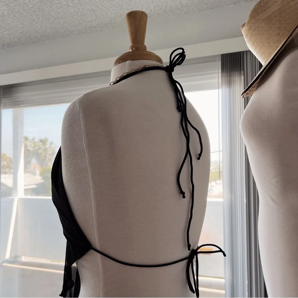 SOLD OUT ❌ OUT TO GET EM HALTER TOP - Picture 5 of 6